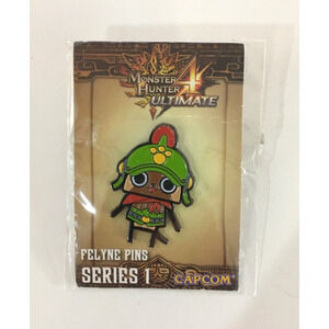 Monster Hunter 4 Ultimate Felyne Limited Pin Series 1 Capcom - US Seller